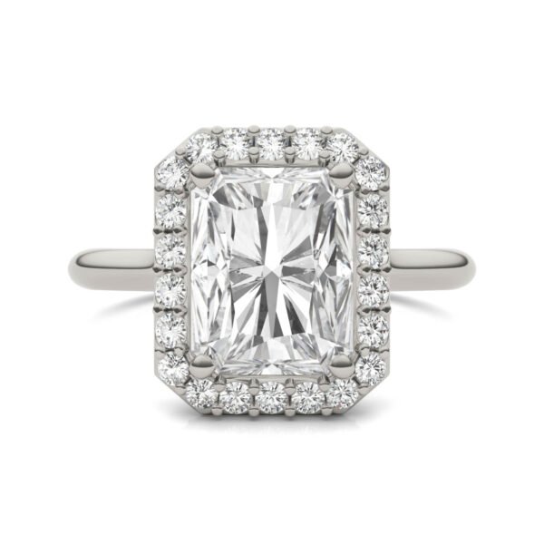 RADIANT SIGNATURE HALO ENGAGEMENT RING