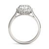 ROUND BRILLIANT SIGNATURE HALO ENGAGEMENT RING