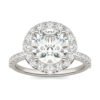 ROUND BRILLIANT ELEVATED HALO