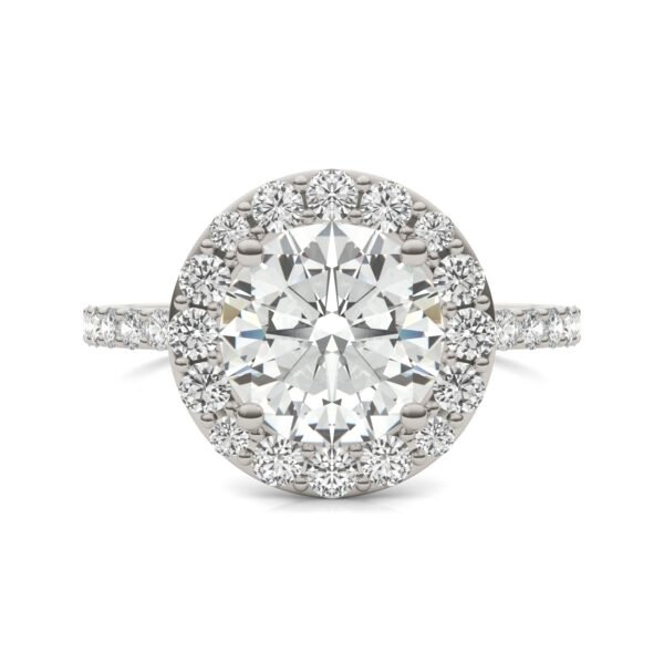 ROUND BRILLIANT ELEVATED HALO