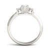 OVAL TRIO CLASSIC ENGAGEMENT RING