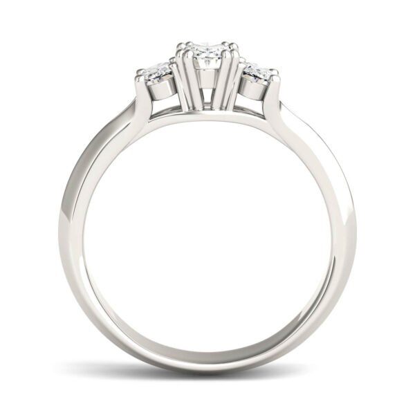 OVAL TRIO CLASSIC ENGAGEMENT RING