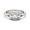 OVAL TRIO CLASSIC ENGAGEMENT RING